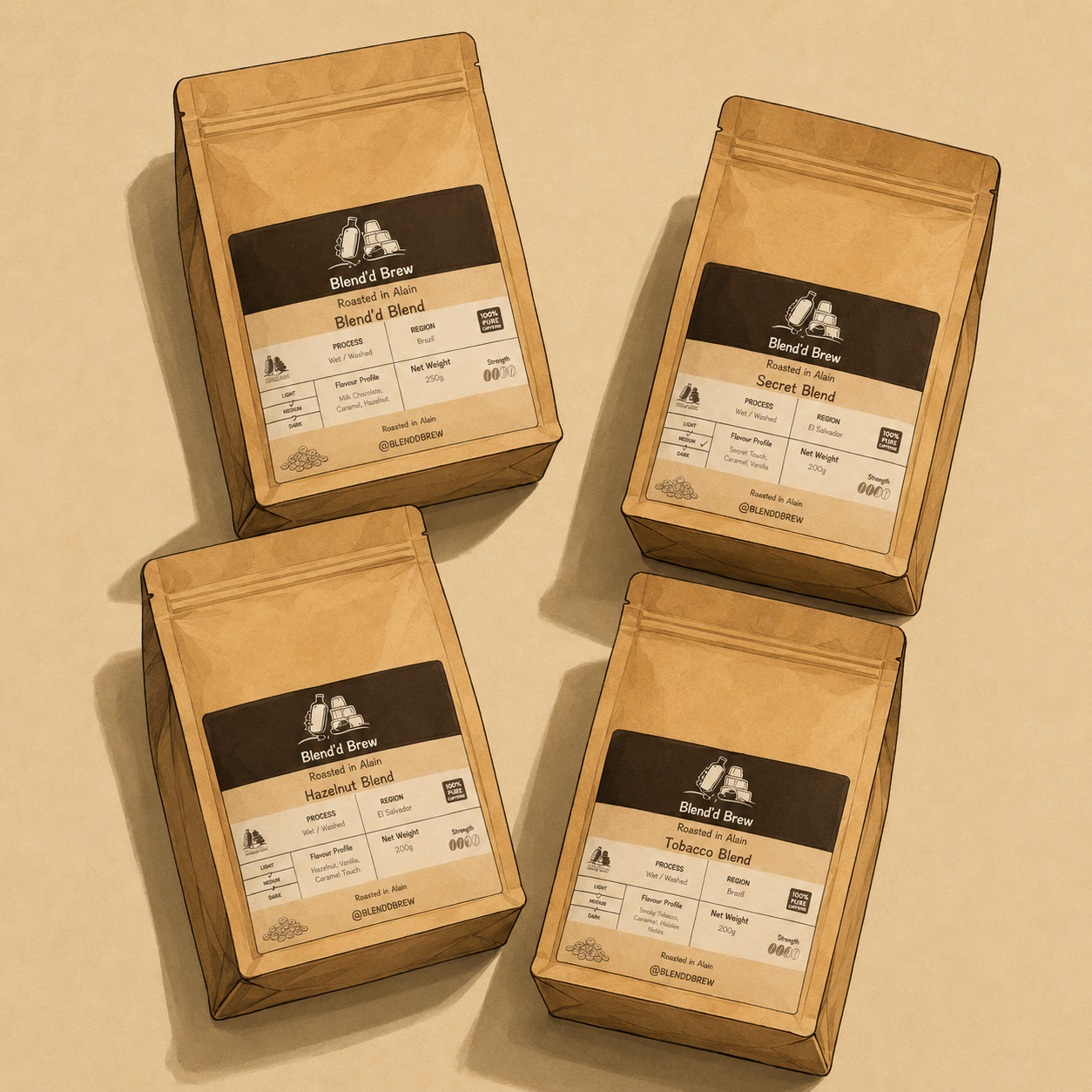 Blend'd Coffee Beans
