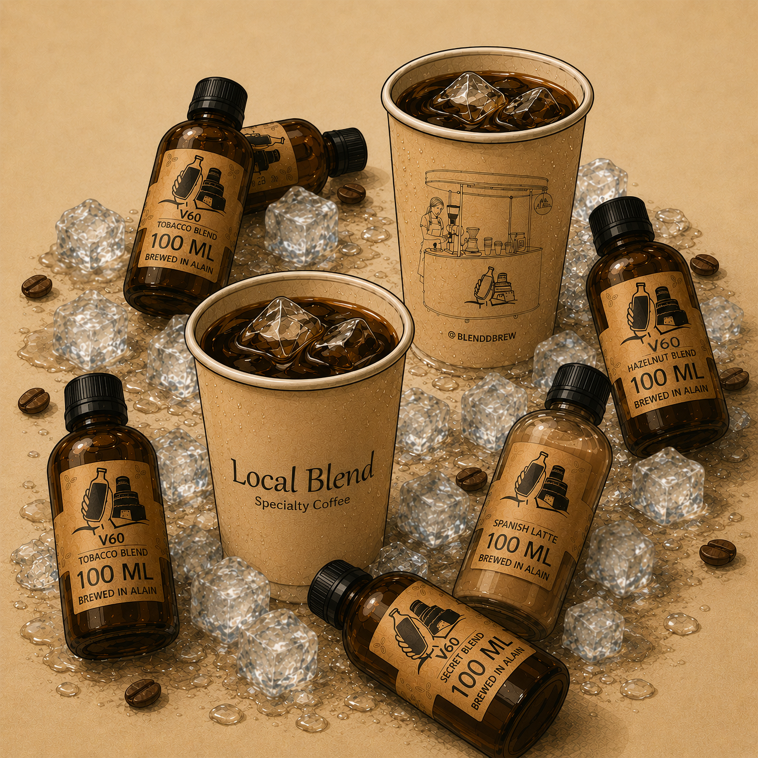 Mini Bottles Box - 10 Bottles